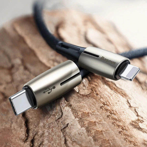 Baseus Waterdrop Type-C To İPhone PD18W Hızlı Şarj Kablosu 1.3M-(1903)