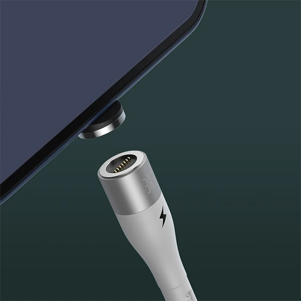 Baseus Zinc Safe Manyetik Usb Kablo Şarj Android Micro 2.1A 1Metre-(1903)