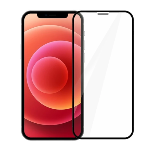 BEST iPhone 12 Mini 5.4 9H 3D Tempered Full Cam Ekran Koruyucu-(1903)