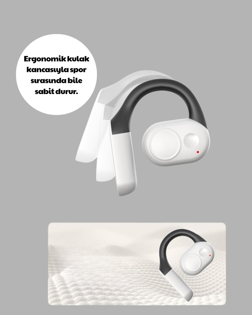 Bluetooth 5.0 Kulak İçi Kulaklık – Güçlü Bas, Uzun Pil Ömrü, Şarj Kutulu Tasarım
