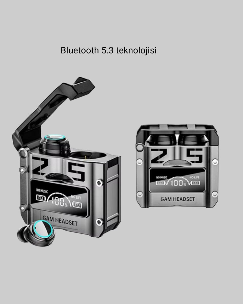 Bluetooth 5.3 Kablosuz Kulaklık – Ultra HD Ses Kalitesi, Gürültü Engelleme
