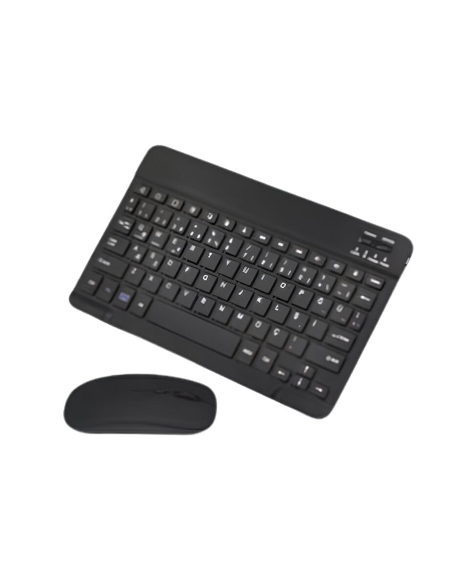 Bluetooth Klavye Mouse Seti Taşınabilir Wireless Bilgisayar Aksesuarı