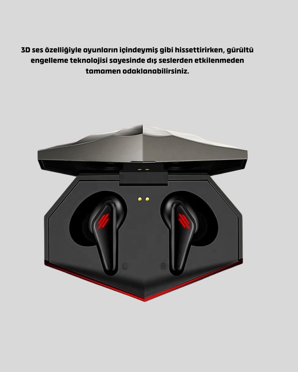 Bluetooth Kulaklık 45 ms Ultra Düşük Gecikme