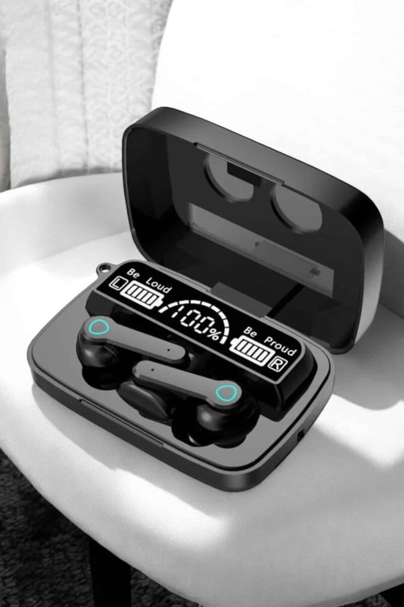 Bluetooth Kulaklık Dijital Göstergeli Kablosuz Uzun Pil Ömrü