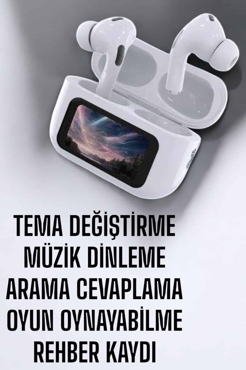 Bluetooth Kulaklık Kulakiçi Güçlü Ses Kaliteli Sesli Asistan