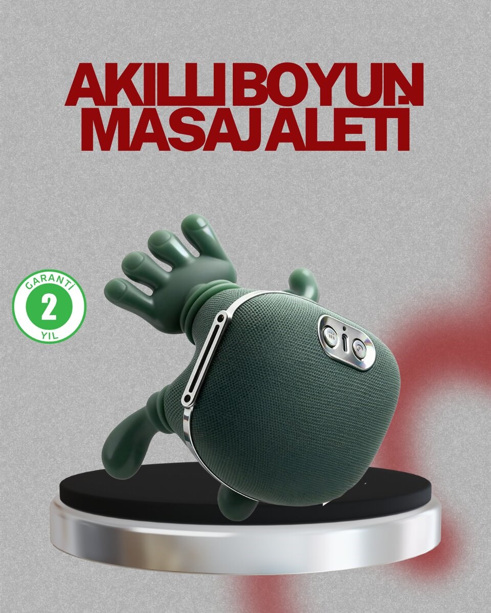 Boyun ve Omuz Gerginliği Giderici Masaj Cihazı