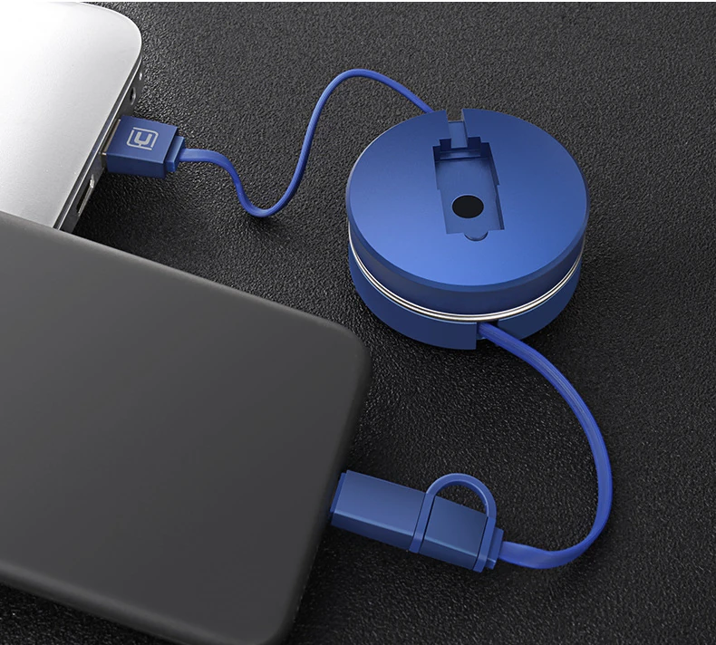 Cafele 2in1 İphone Ve Micro Usb Hızlı Usb Data Kablo-(1903)