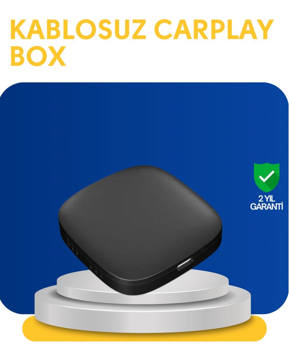 Çift Bant WiFi Android Auto Kablosuz Bağlantı Cihazı