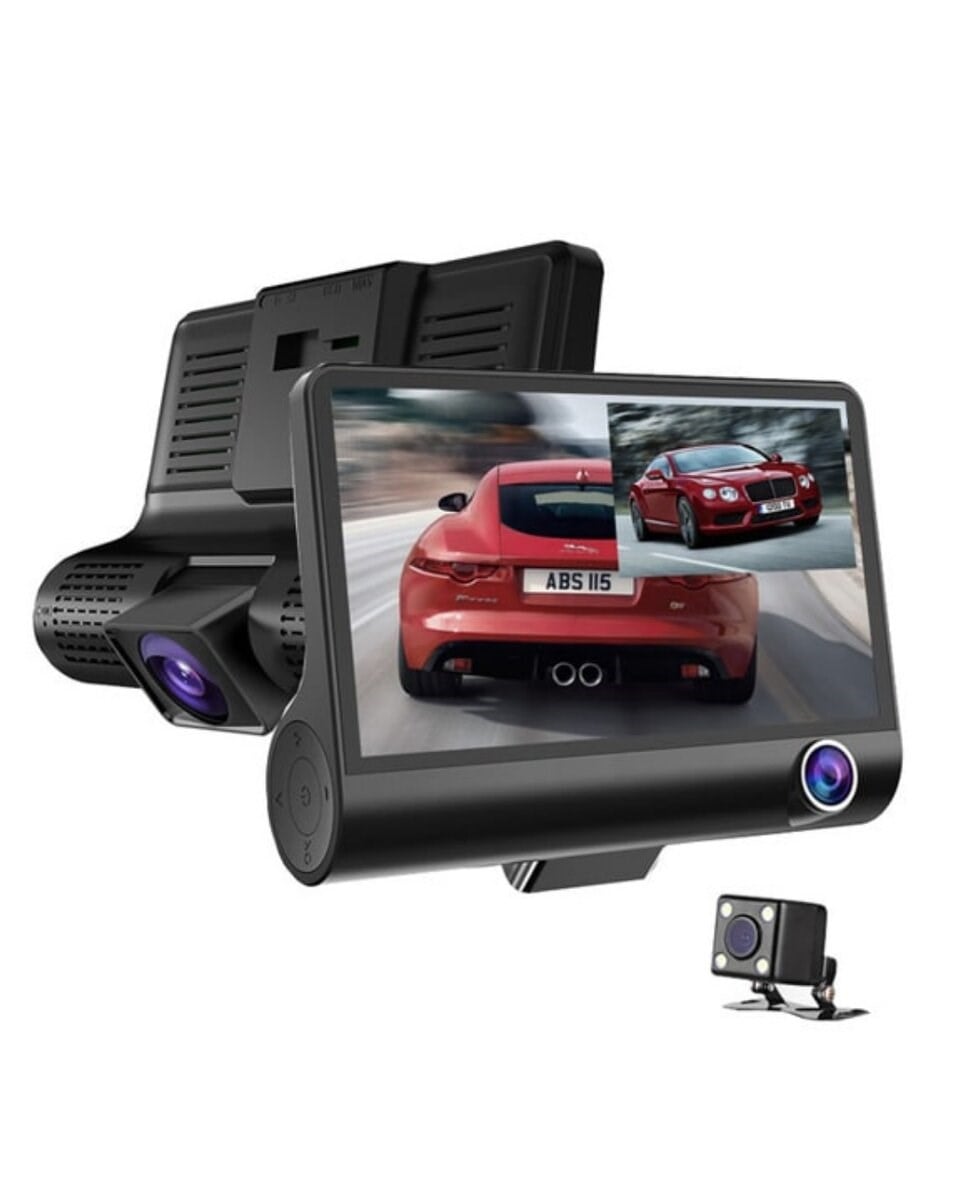 Çift Lens Araç Güvenlik Kamerası G Sensörlü Full HD Yeni Nesil