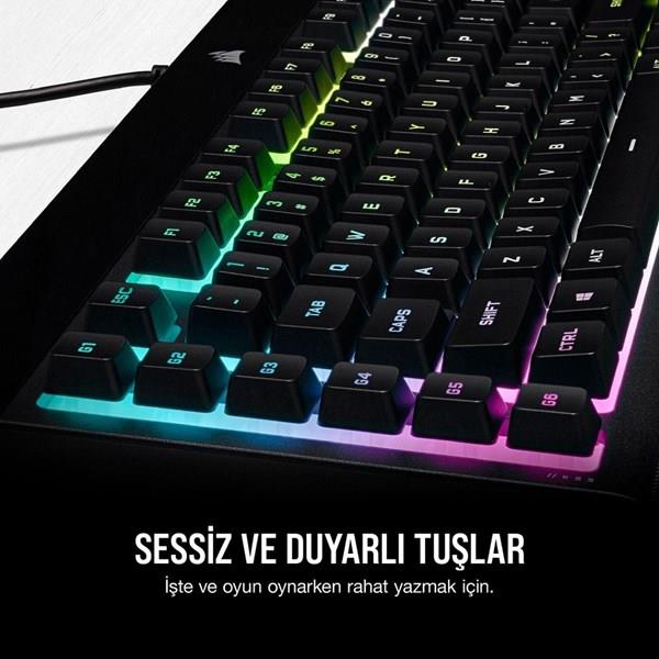 CORSAIR K55 RGB PRO XT CH-9226715-Tr Oyuncu Klavyesi