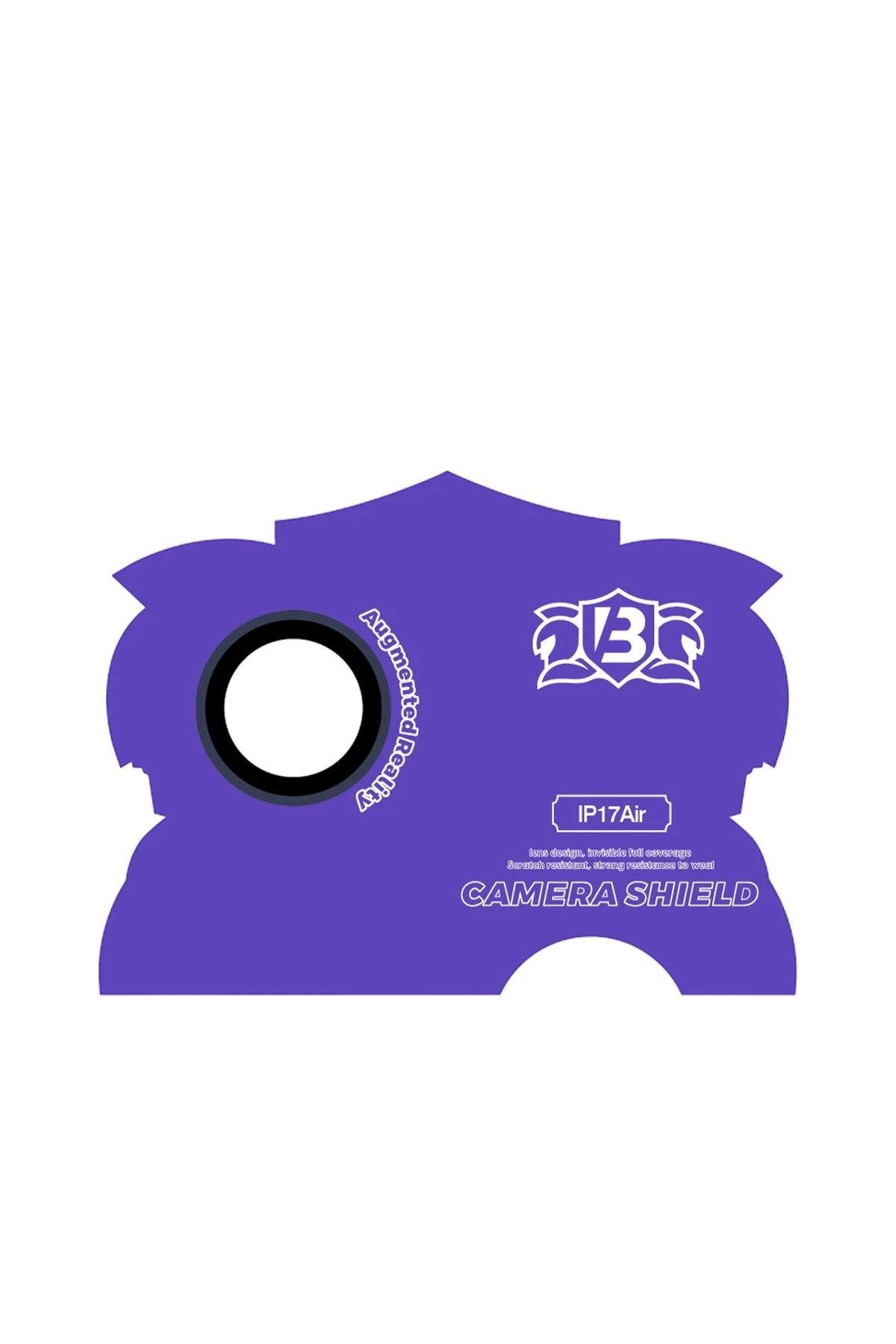 CPT05 Apple iPhone 17 Air Bilvis Titan Kamera Lens - Lacivert