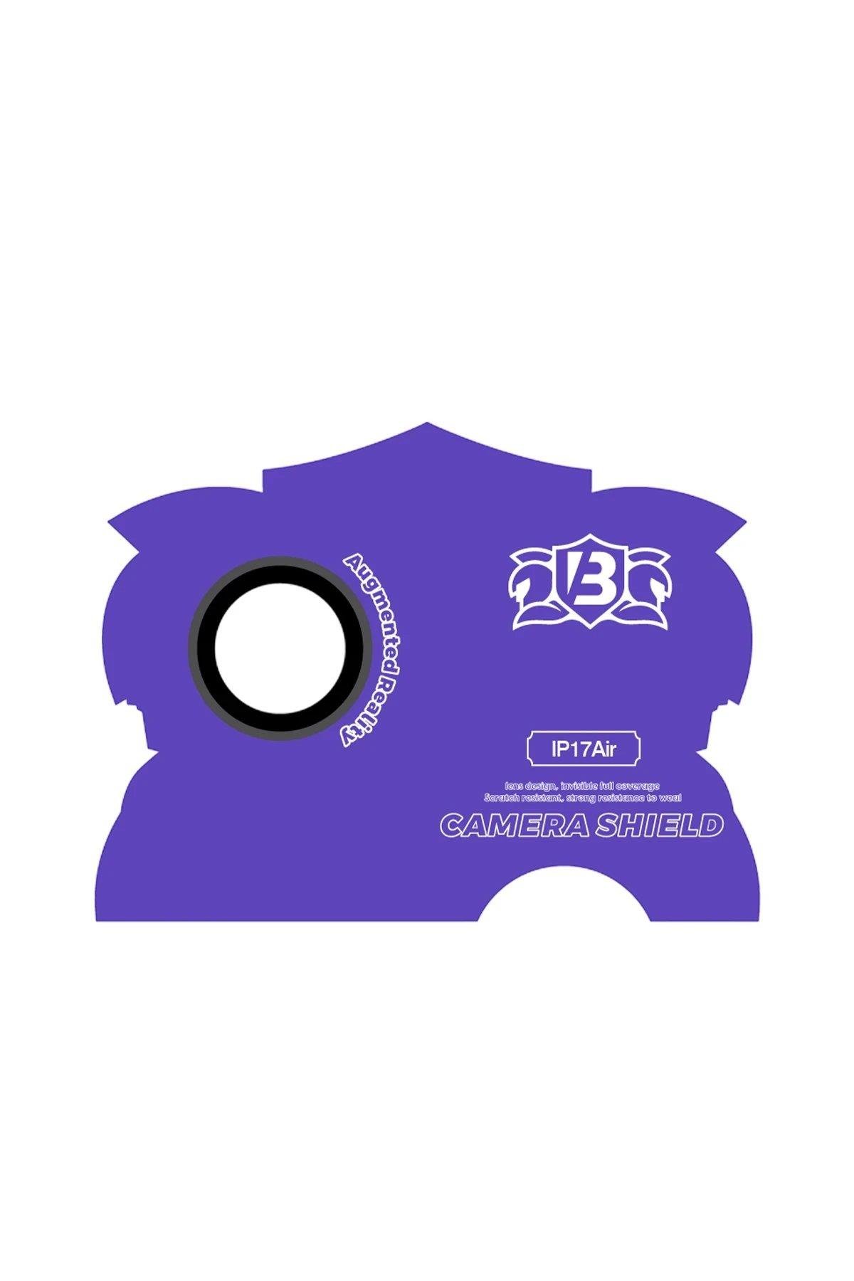 CPT05 Apple iPhone 17 Air Bilvis Titan Kamera Lens - Siyah