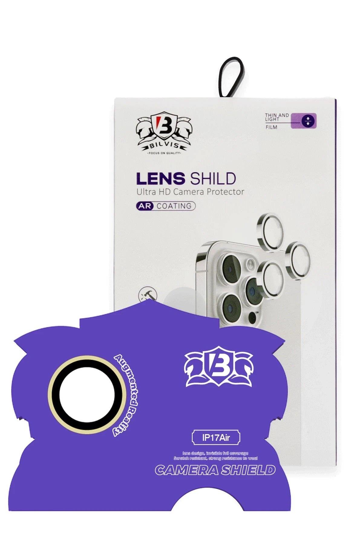 CPT05 Apple iPhone 17 Air Bilvis Titan Kamera Lens - Gold