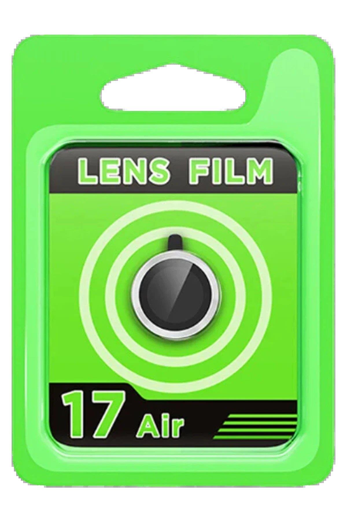 CPT05 Apple iPhone 17 Air Raze Metal Kamera Lens - Gümüş