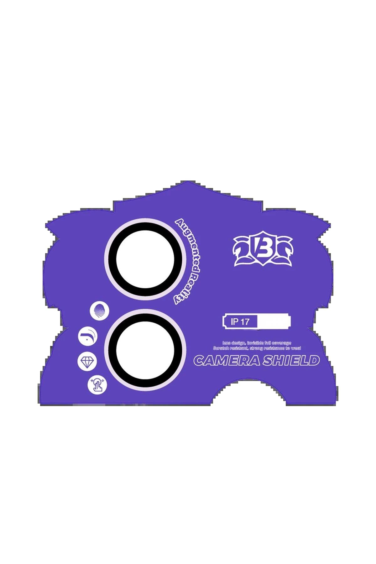 CPT05 Apple iPhone 17 Bilvis Titan Kamera Lens - Lila