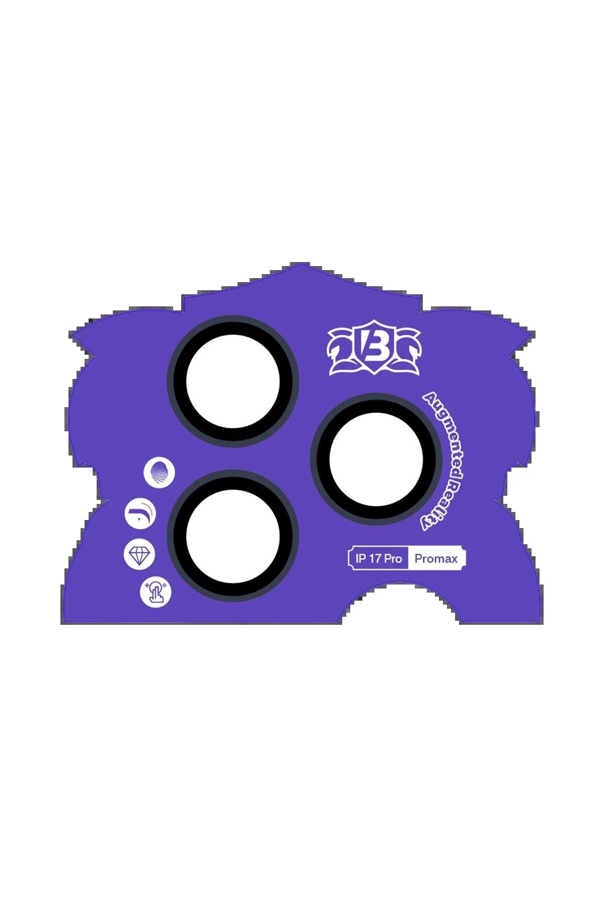 CPT05 Apple iPhone 17 Pro Max Bilvis Titan Kamera Lens - Lacivert