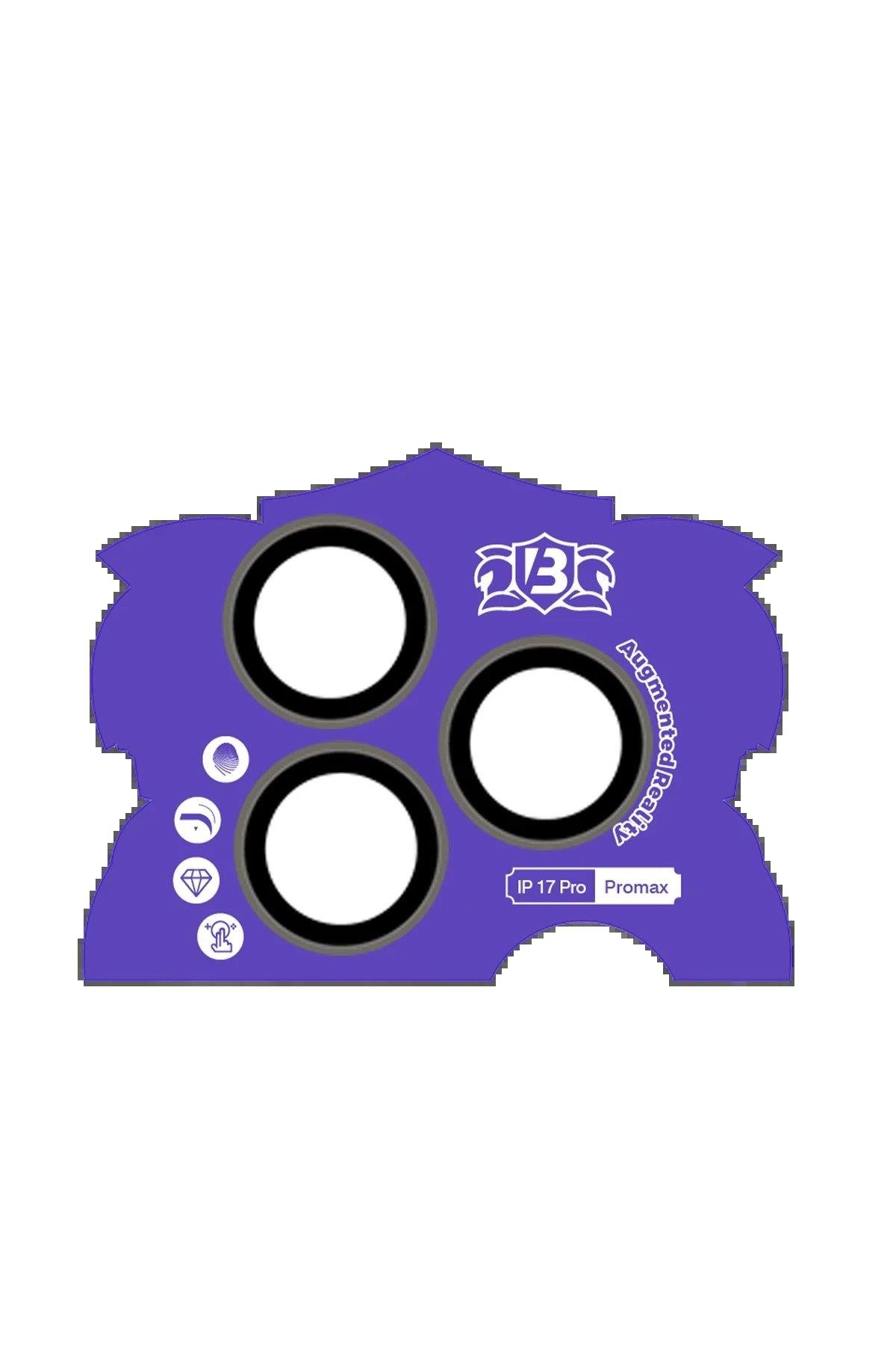 CPT05 Apple iPhone 17 Pro Max Bilvis Titan Kamera Lens - Natural Grey