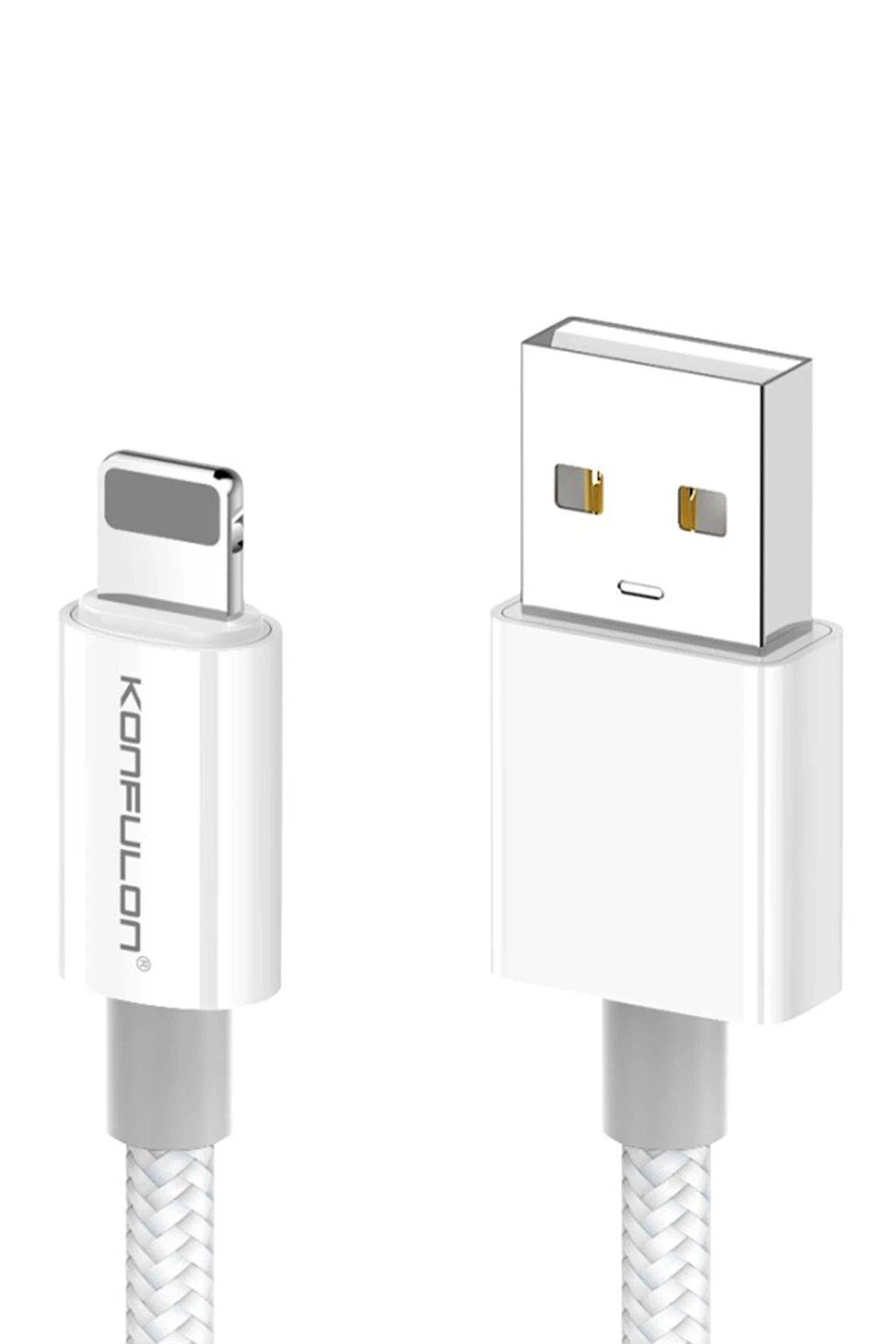 CPT05 DC79 1M 3A USB to Lightning Hızlı Şarj Kablo - Beyaz