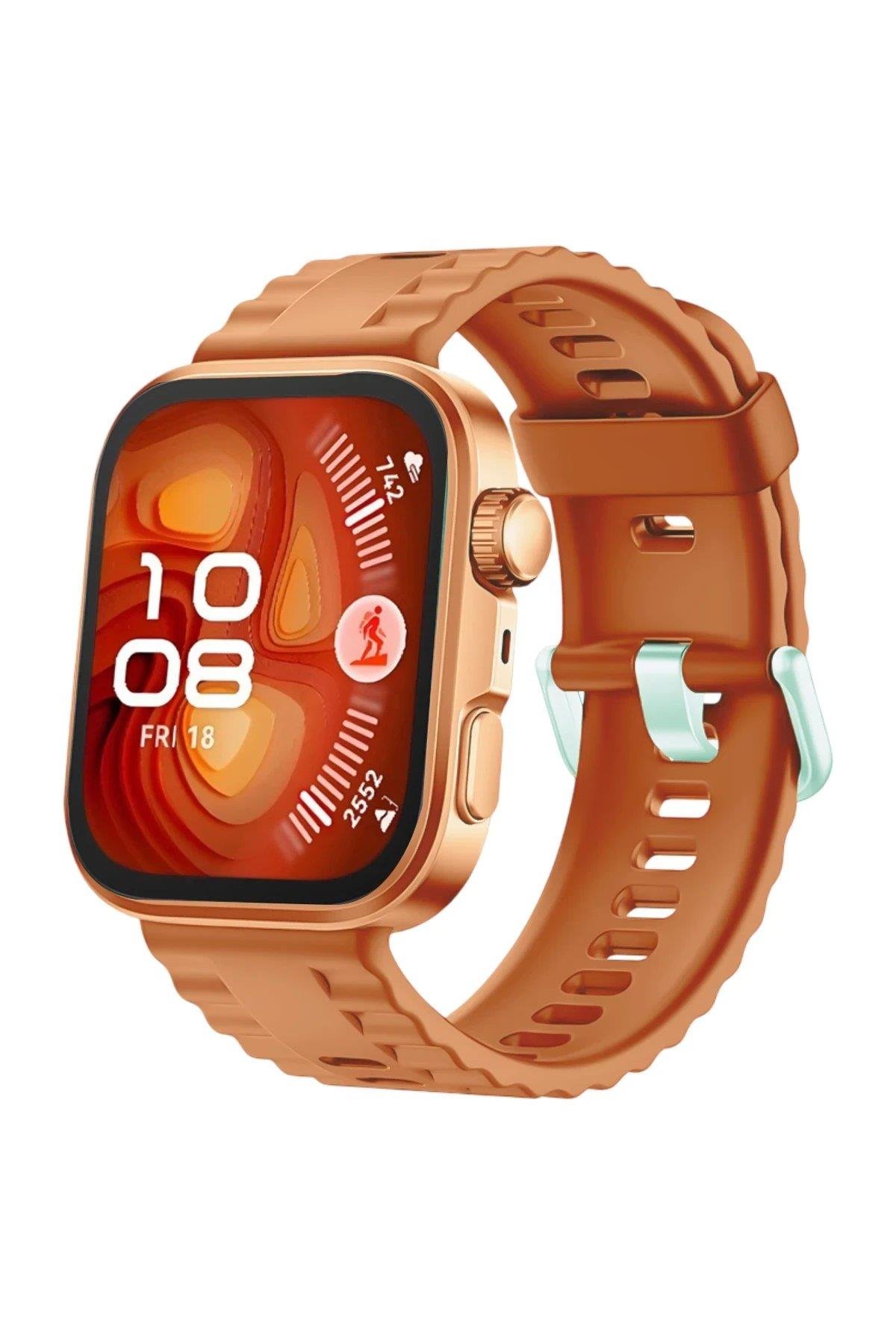 CPT05 Huawei Fit 4 Nova Silikon Kordon - Turuncu