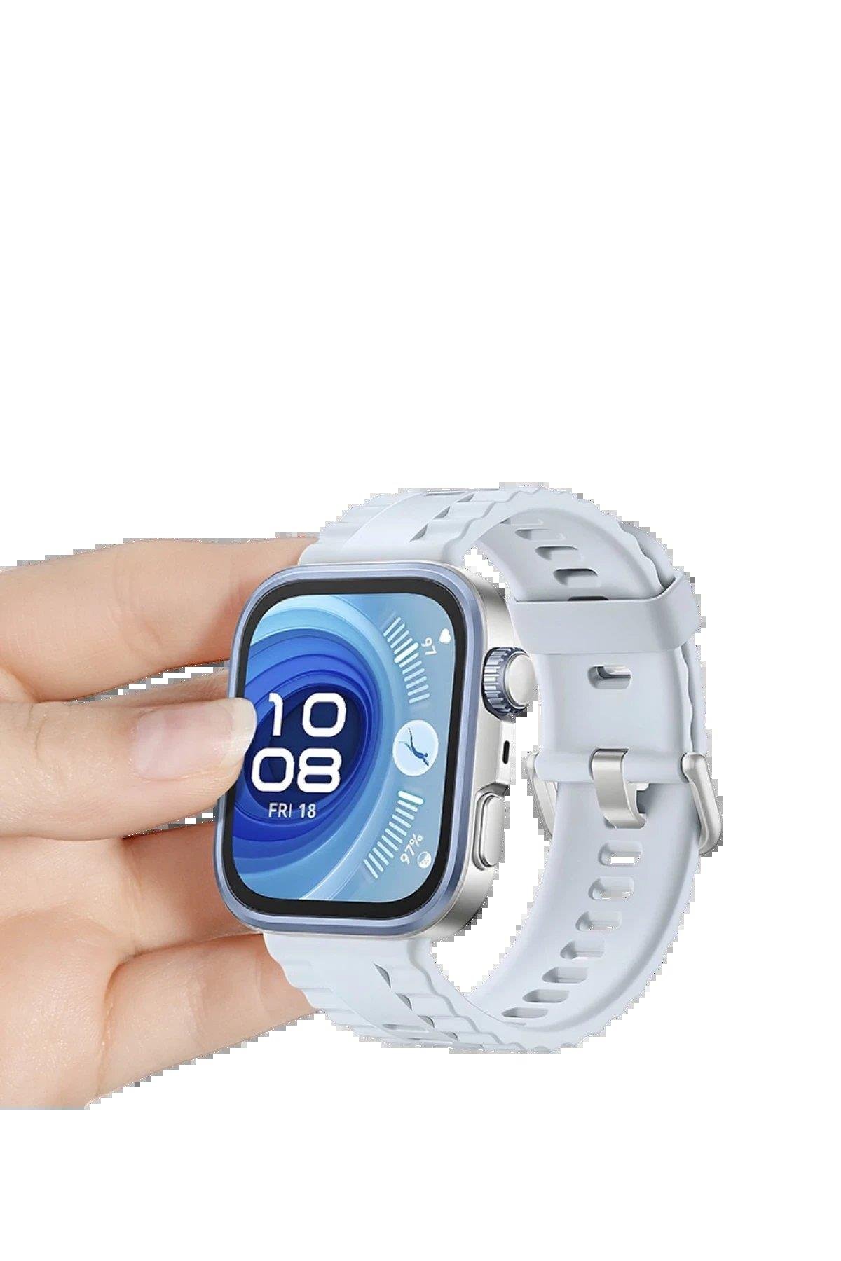 CPT05 Huawei Fit 4 Nova Silikon Kordon - Turuncu