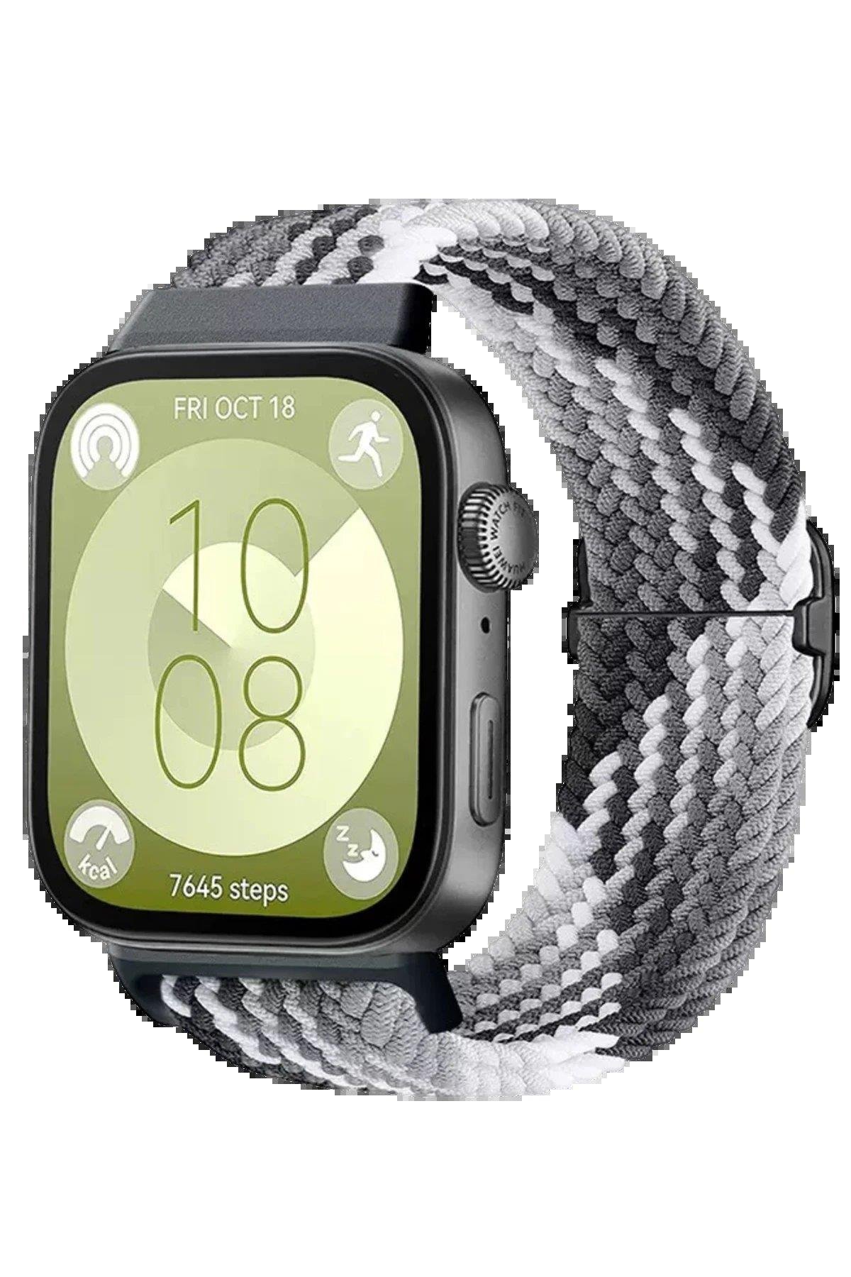 CPT05 Huawei Fit 4 Star Kordon - Gri-Siyah