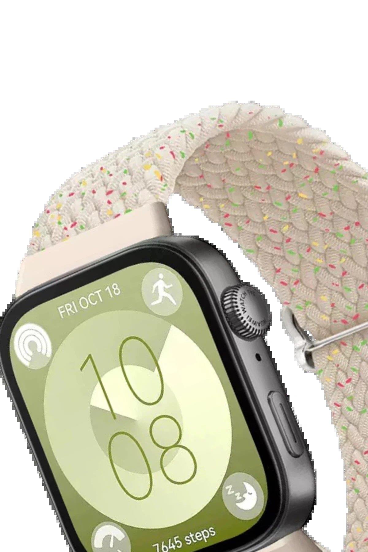 CPT05 Huawei Fit 4 Star Kordon - Gri-Turuncu