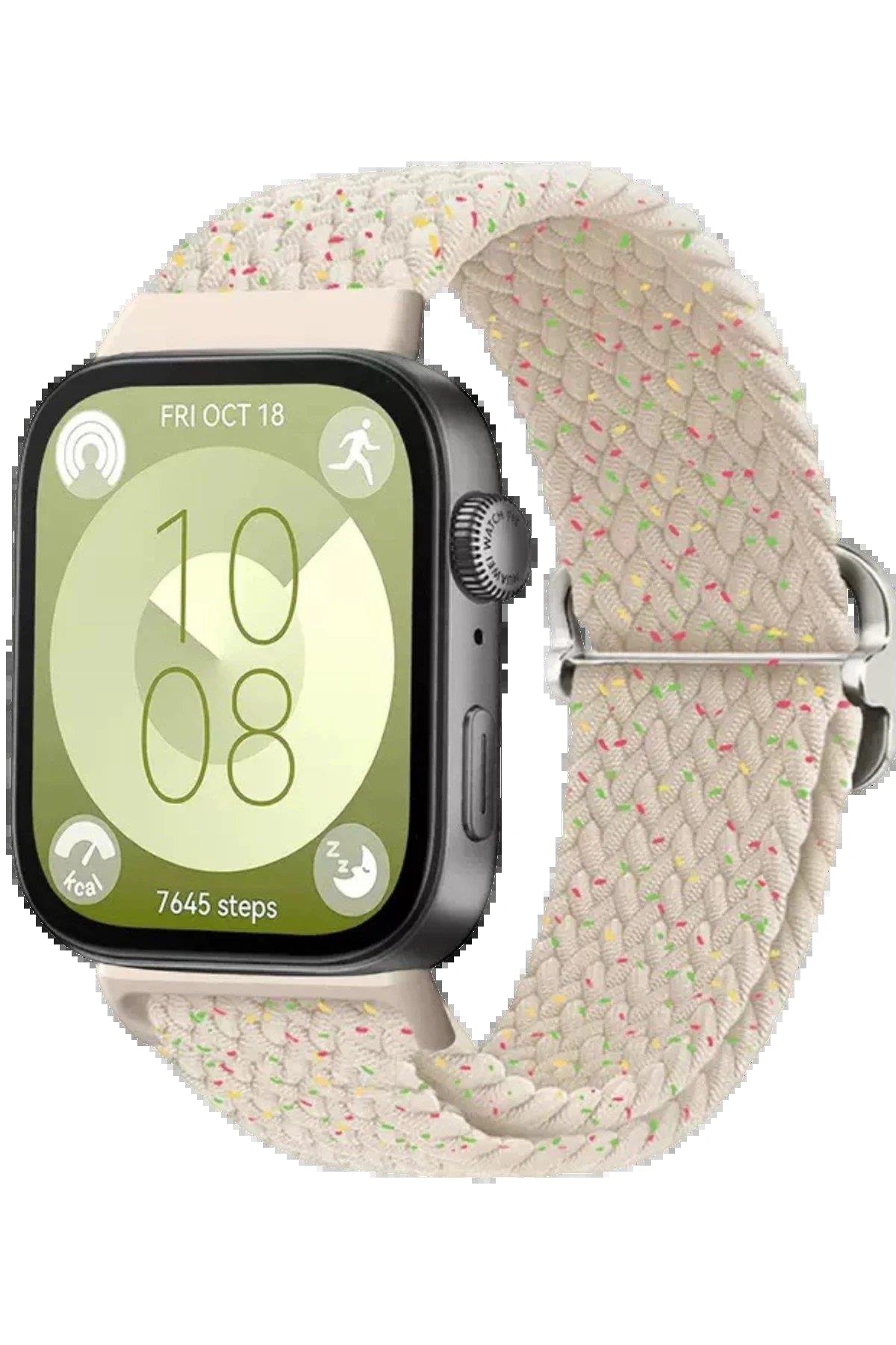 CPT05 Huawei Fit 4 Star Kordon - Gri-Turuncu