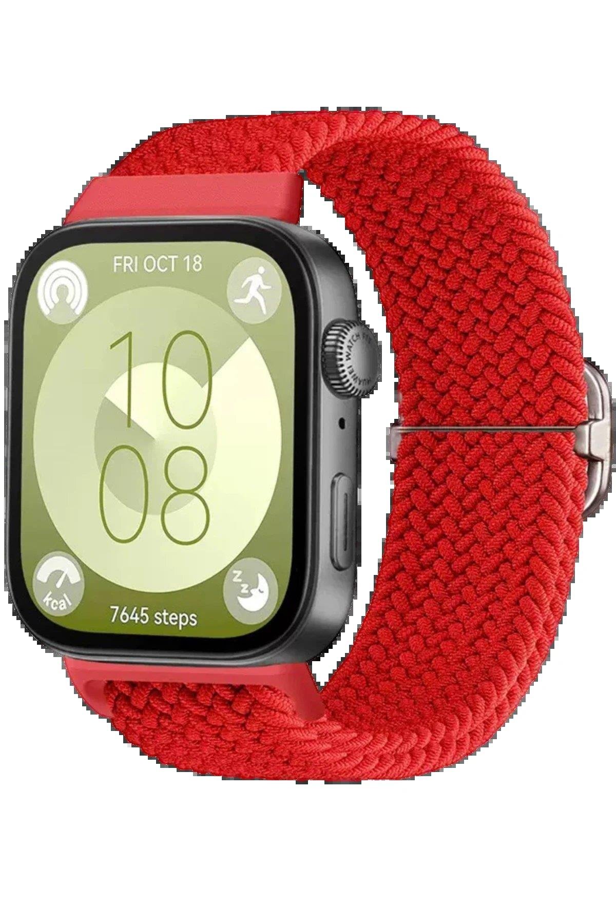 CPT05 Huawei Fit 4 Star Kordon - Kırmızı