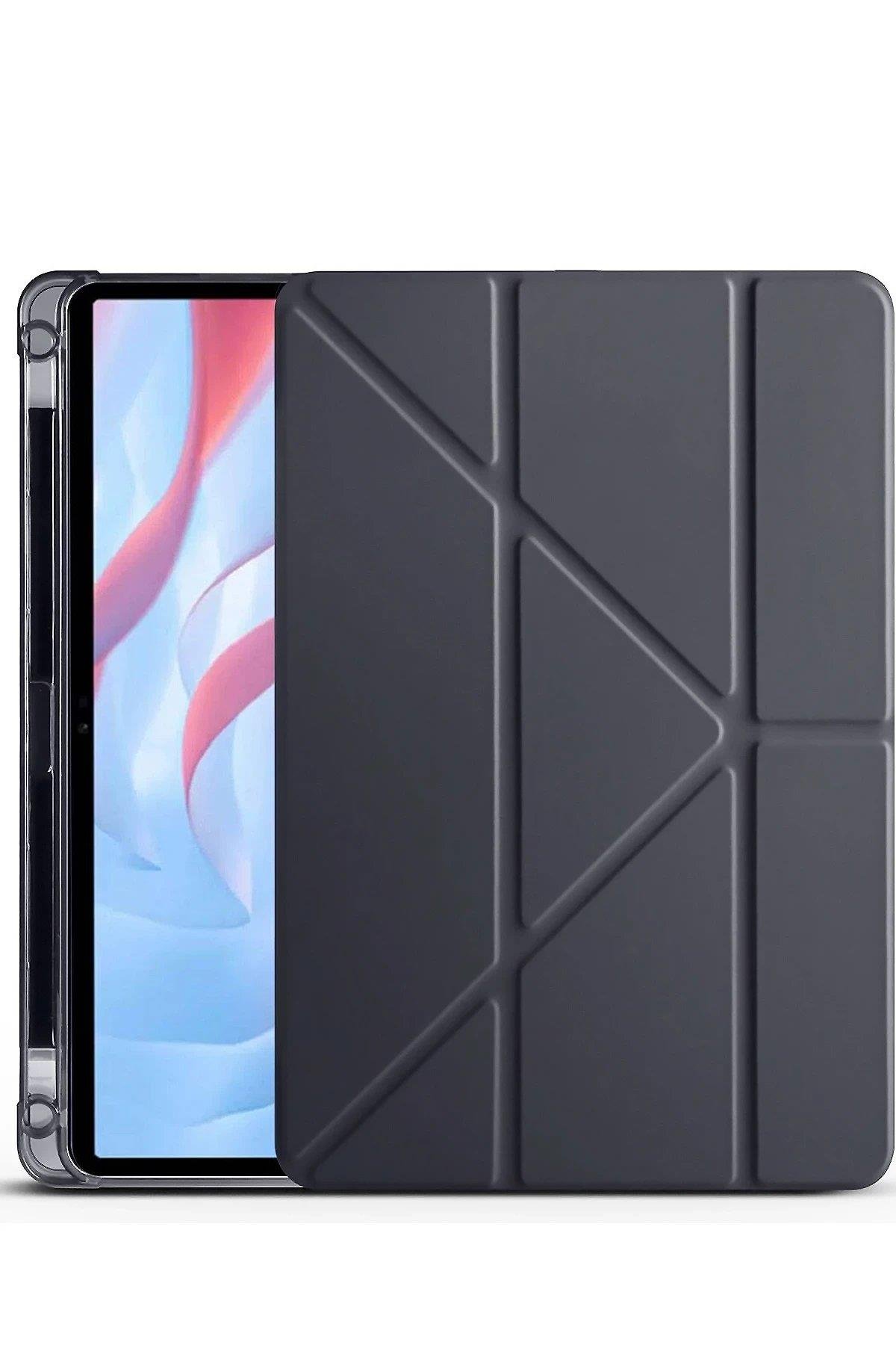 CPT05 Huawei Honor Pad X9A Kalemlikli Mars Tablet Kılıfı - Gri