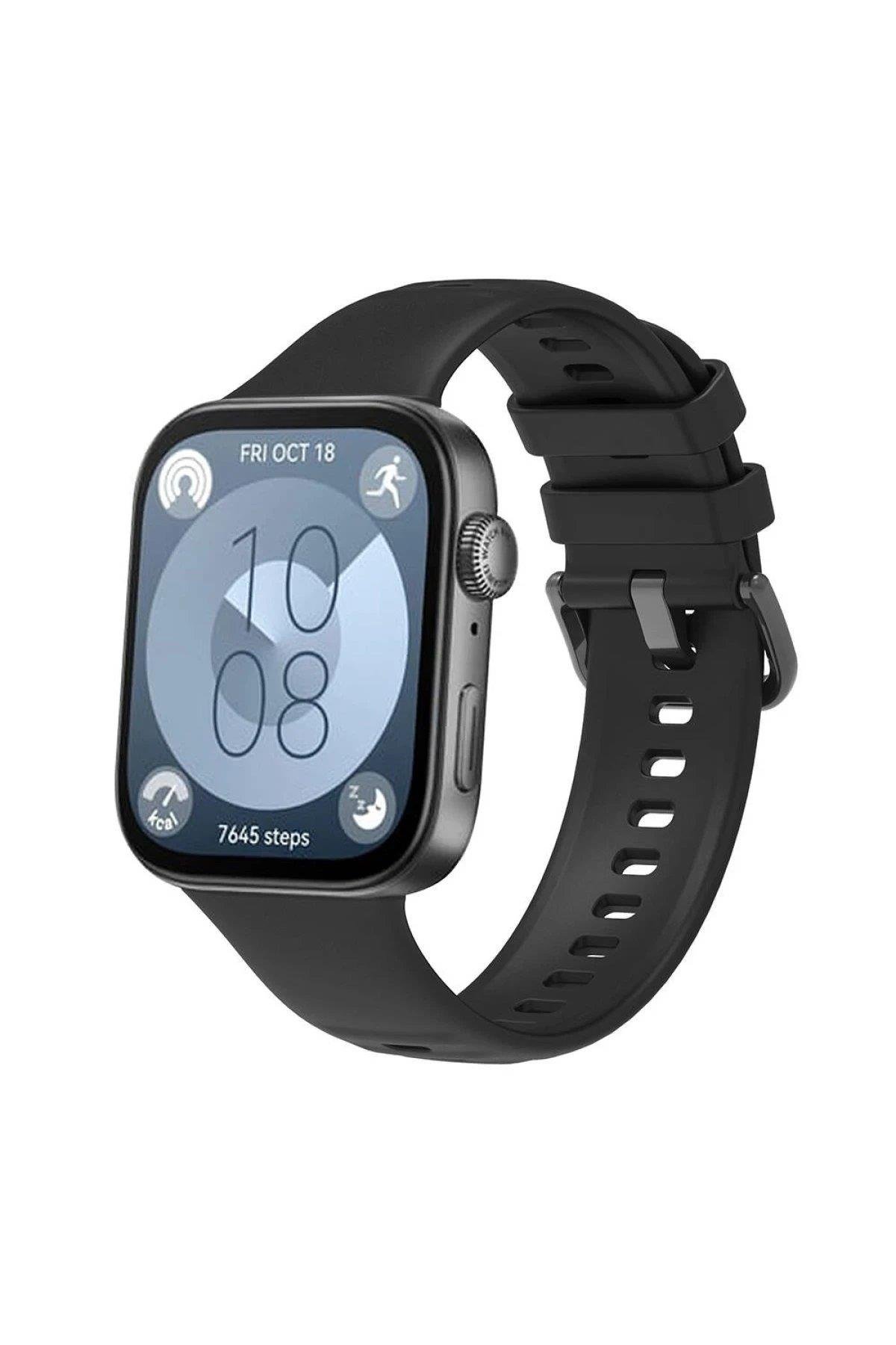 CPT05 Huawei Watch Fit 3 Klasik Kordon - Siyah