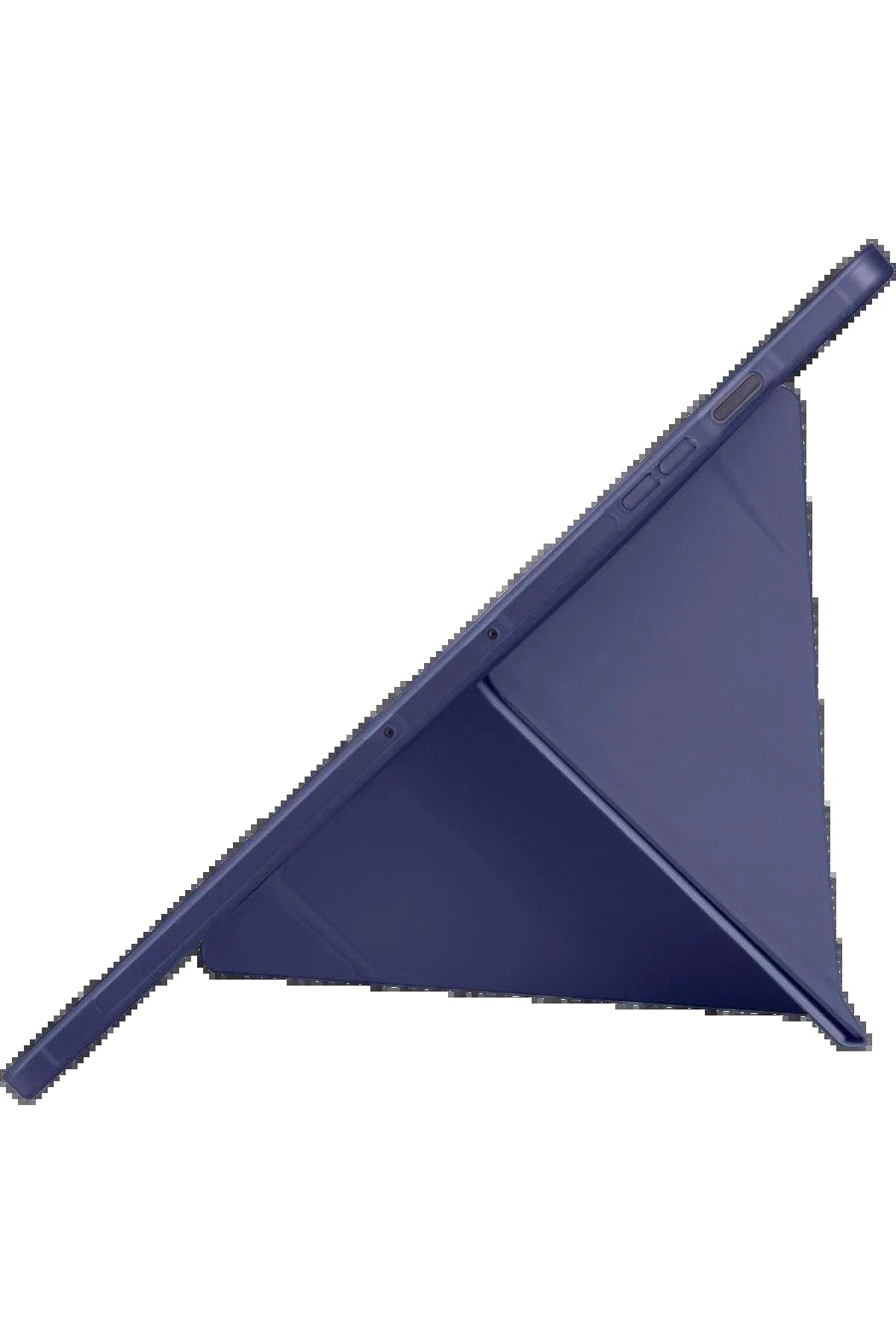 CPT05 iPad Pro 11 (2024) Kılıf Kalemlikli Hugo Tablet Kılıfı - Lacivert