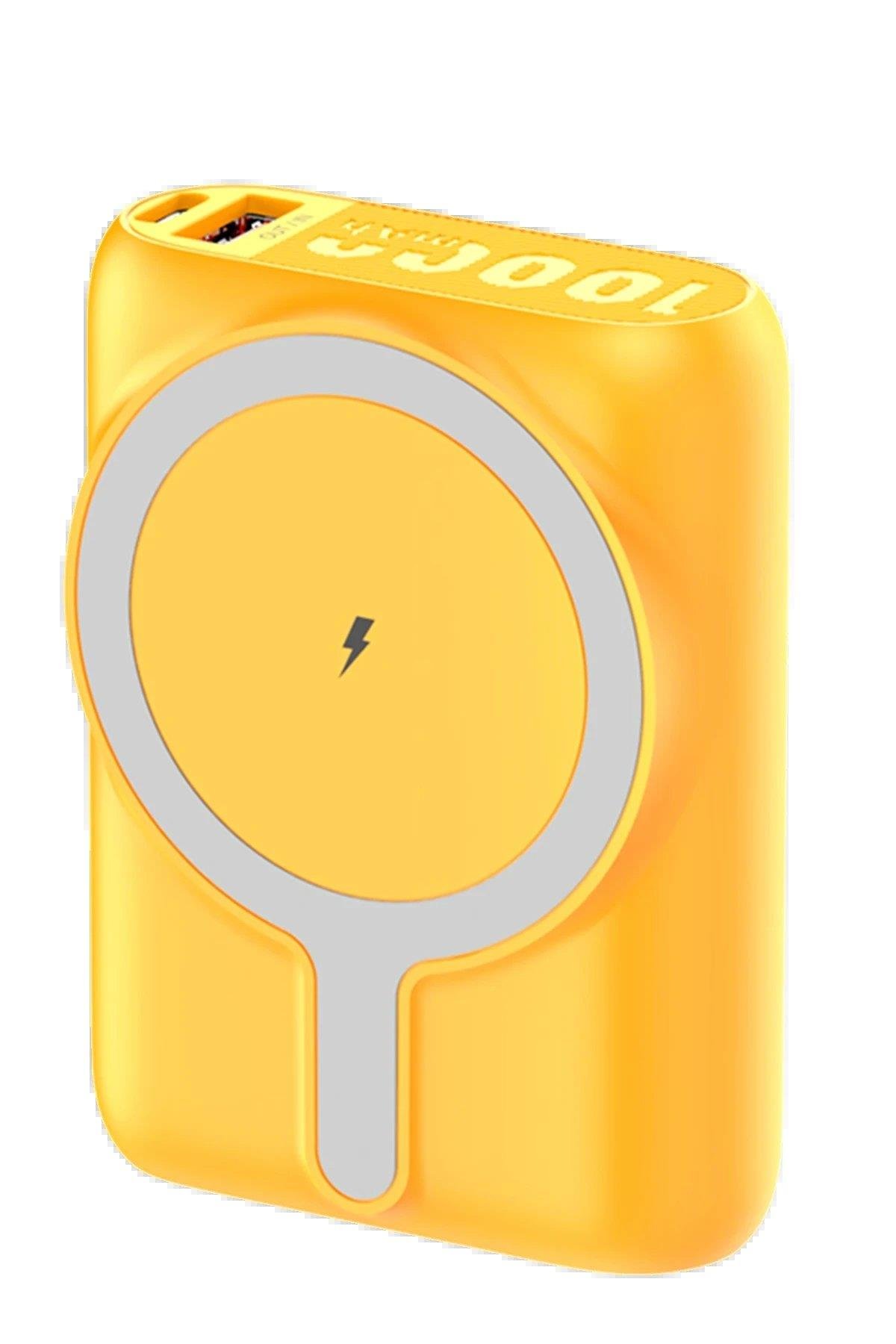 CPT05 J31 10.000 mAh 20W PD Magsafe Powerbank - Turuncu