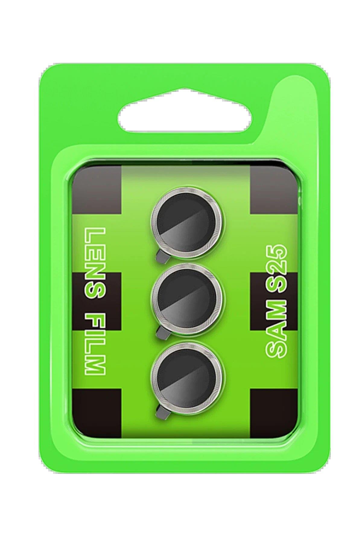 CPT05 Samsung Galaxy S25 Plus Raze Metal Kamera Lens - Lacivert-Mavi