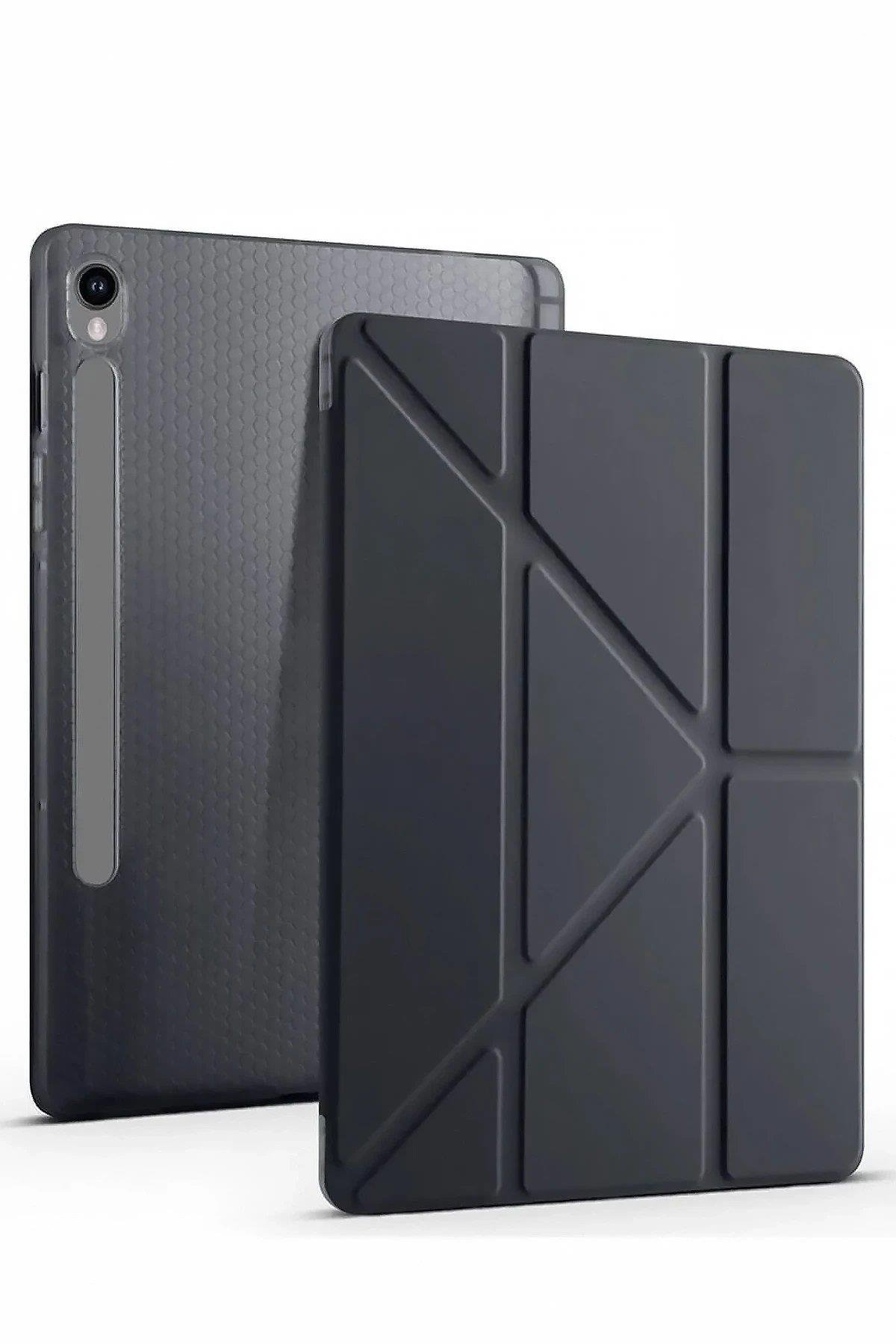 CPT05 Samsung Galaxy Tab S10 FE Plus 13.1 Kalemlikli Mars Tablet Kılıfı - Siyah