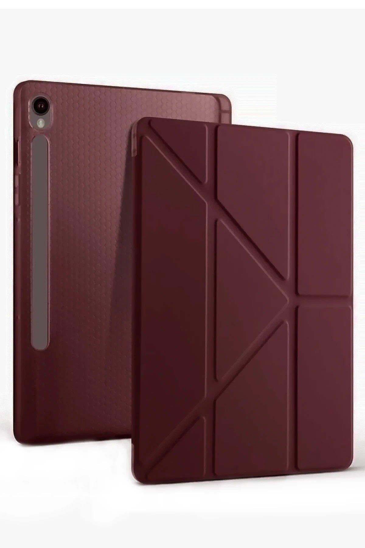 CPT05 Samsung Galaxy Tab S10 FE Plus 13.1 Kalemlikli Mars Tablet Kılıfı - Mor