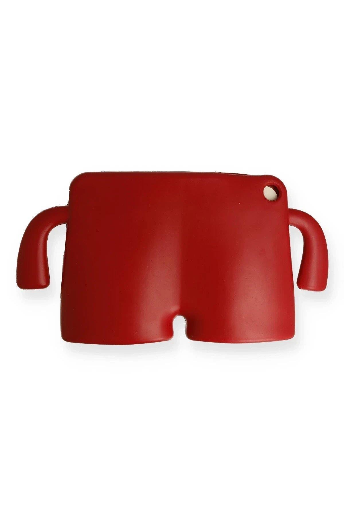 CPT05 Samsung Galaxy X610 Tab S9 FE Plus 12.4 Karakter Tablet Silikon - Kırmızı