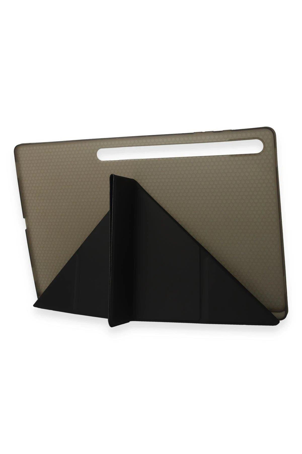 CPT05 Samsung Galaxy X910 Tab S9 Ultra 14.6 Kılıf Kalemlikli Mars Tablet Kılıfı - Açık Mor