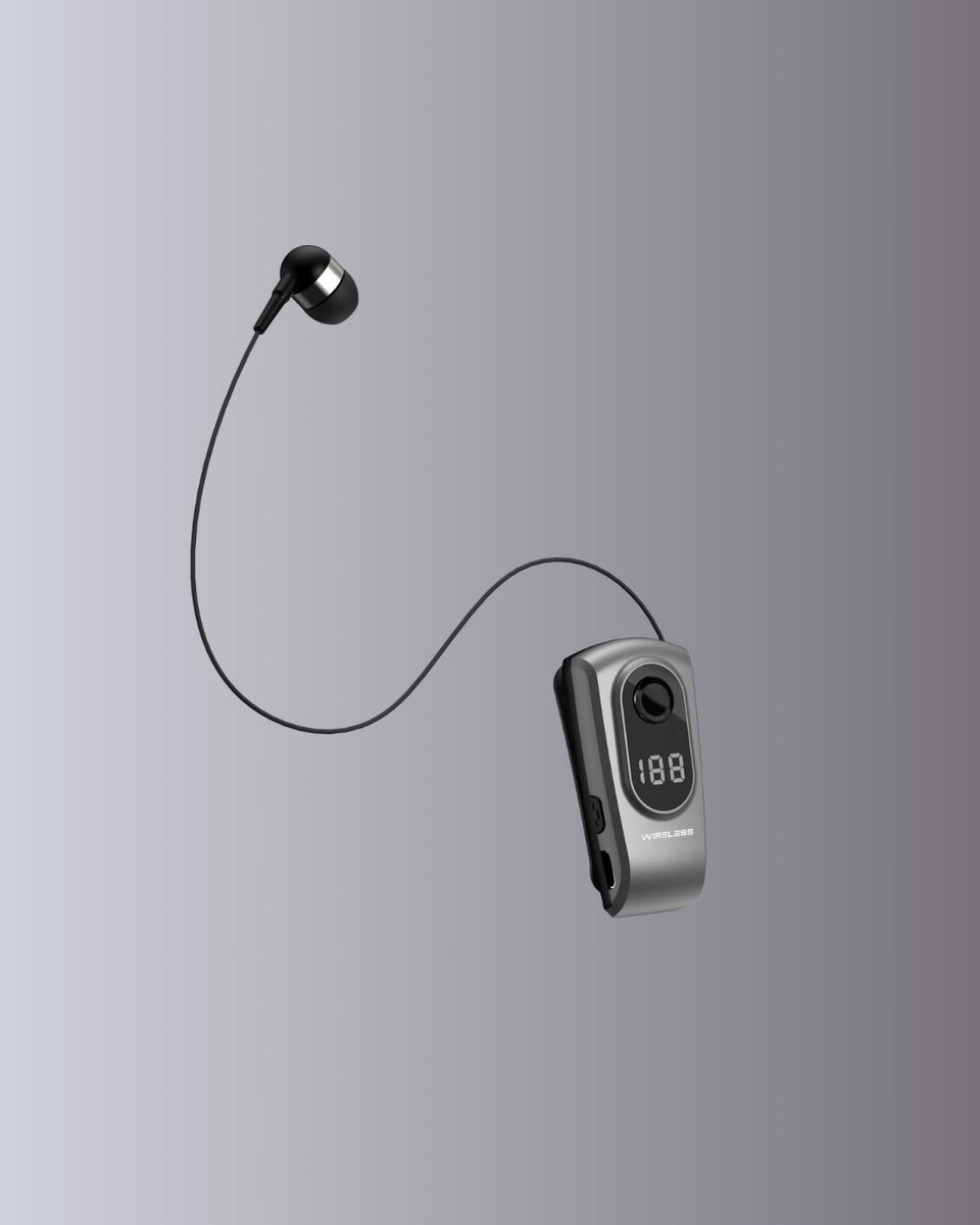 Dijital Ekranlı Bluetooth Kulaklık – Titreşimli Bildirim, 25 Saat Kullanım Yeni Nesil