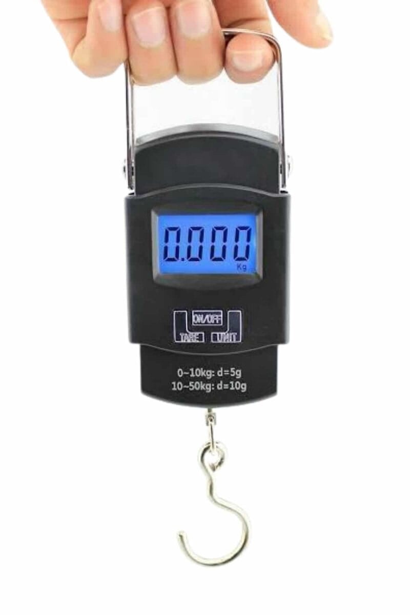 Dijital El Kantarı 50 Kg Hassas LCD Ekranlı Bagaj Tartısı