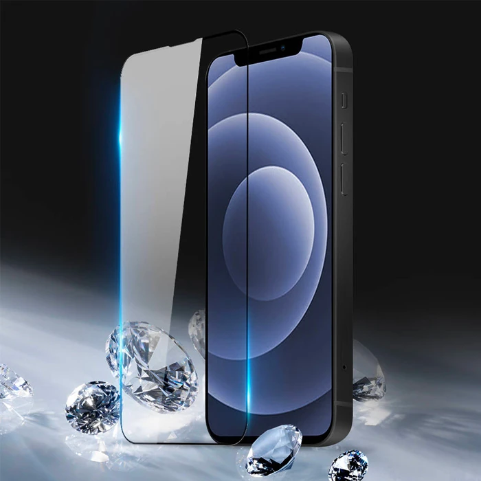 Dux Ducis  iPhone 13 Mini 5.4inç Tempered Cam Ekran Koruyucu 10D Full Kaplama-(1903)