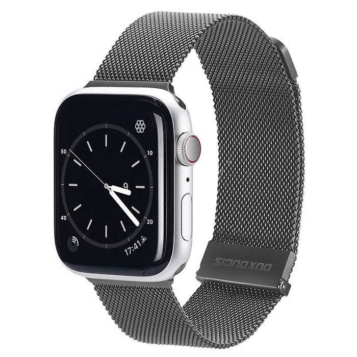 Dux Ducis Apple Watch 38/40/41MM için Milanese Premium Milano Loop Kayış Kordon-(1903)