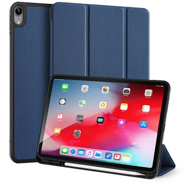 DUX DUCİS iPad Air 4 10.9 Kılıf Kalem Yerli Soft Tpu Mıknatıslı Kılıf (Domo)-(1903)