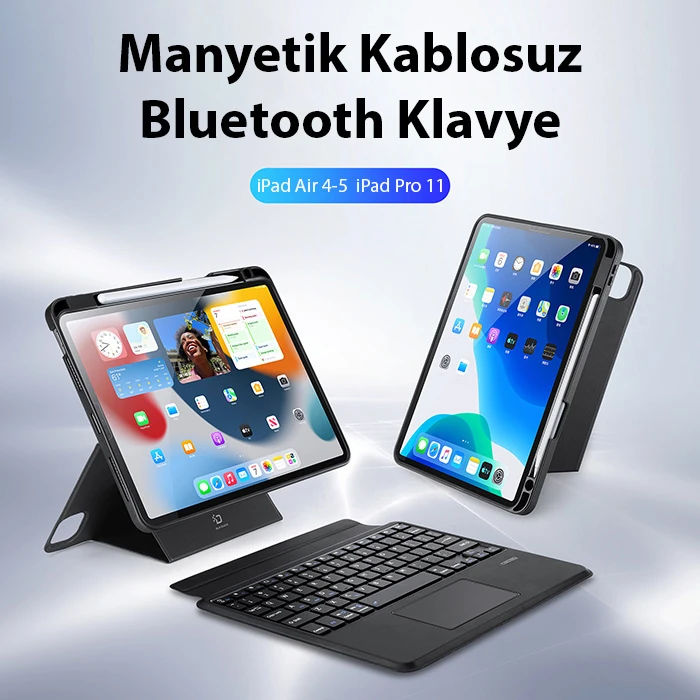 Dux Ducis iPad Air 4-5  iPad Pro 11  DK Series Kablosuz Bluetooth Klavye-(1903)