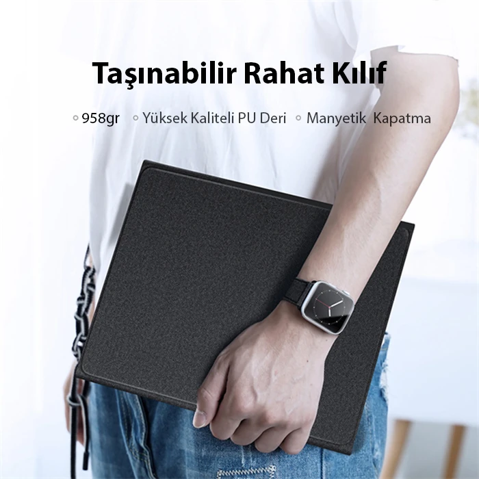 Dux Ducis iPad Pro 12.9 (2020/2021/2022) TK Series Kablosuz Bluetooth Klavye Touchpad Kılıf-(1903)