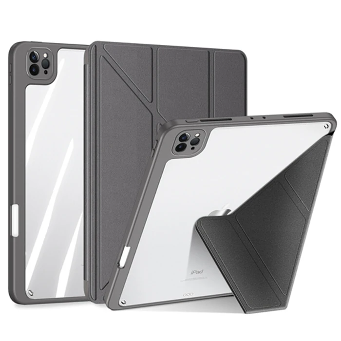 Dux Ducis iPad Pro 12.9 2022/2021/2020/2018 Kılıf Magi Series Kalem Tutuculu Uyku Modlu Kapaklı Kılı-(1903)