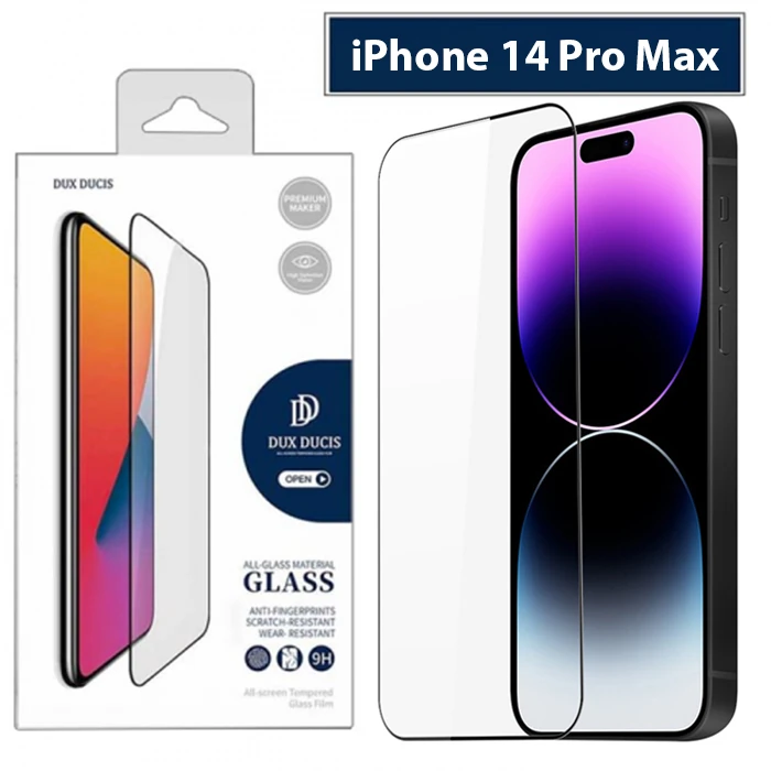Dux Ducis iPhone 14 Pro Max 6.7 Full Kaplama Cam Ekran Koruyucu-(1903)