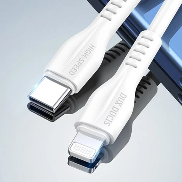 DUX DUCİS İPhone 20W Hızlı Şarj İPhone 14 13- 1211 Şarj Kablosu 1metre-(1903)