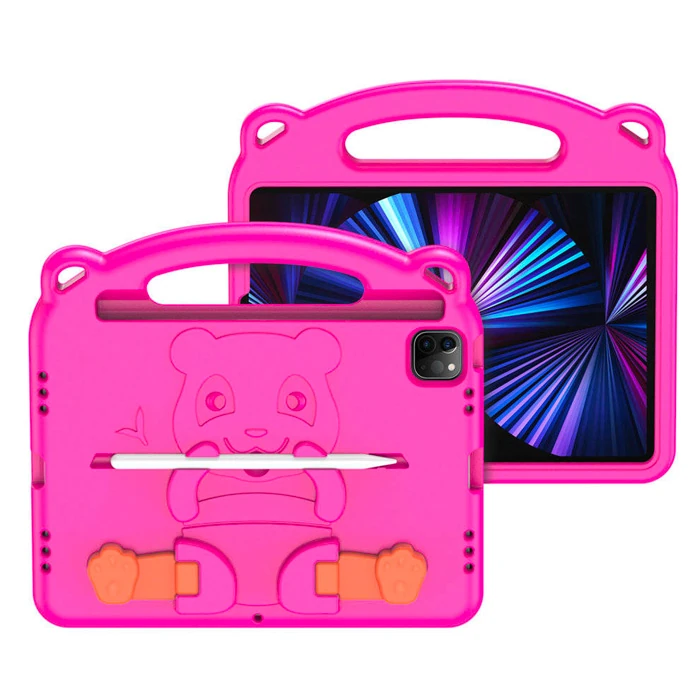 Dux Ducis Panda iPad Pro 11 (2018/2020/2021) iPad Air 4-5 Kılıf Çocuk Shockproof Standlı Taşınabilir-(1903)