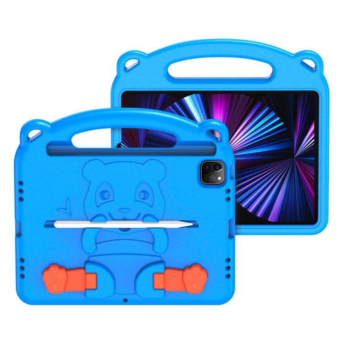 Dux Ducis Panda iPad Pro 11 (2018/2020/2021) iPad Air 4-5 Kılıf Çocuk Shockproof Standlı Taşınabilir-(1903)