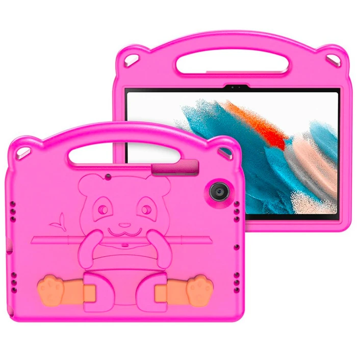Dux Ducis Panda SM Tab A8 2021 10.5 (X200/X205) Kılıf Çocuk Shockproof Standlı Taşınabilir-(1903)